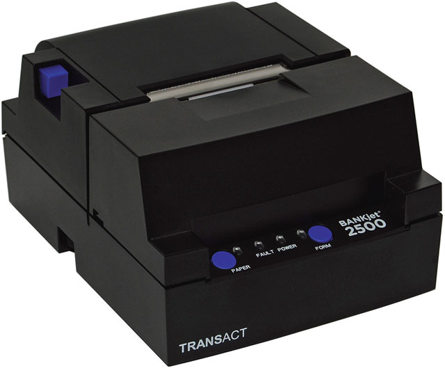 Transact BANKjet 2500 Inkjet Teller Receipt Validation Printer