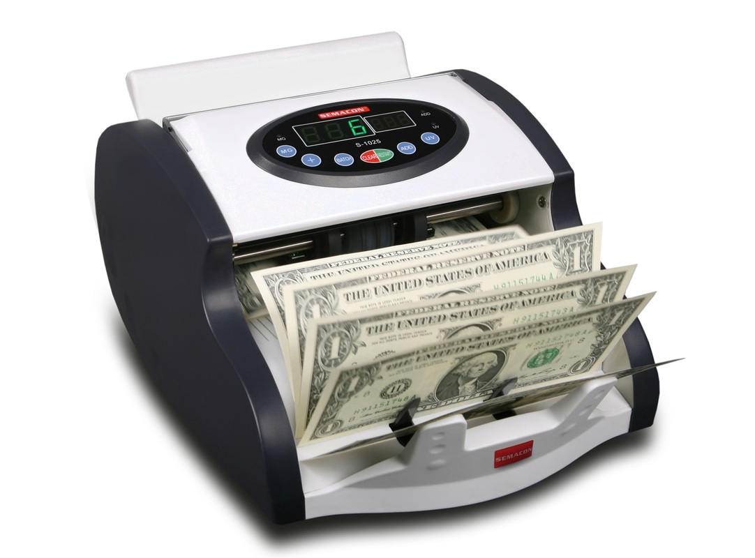 Semacon S-1000 Mini Series Compact Currency Counter